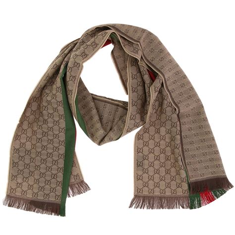 sciarpa gucci beige lana|net a porter Gucci scarves.